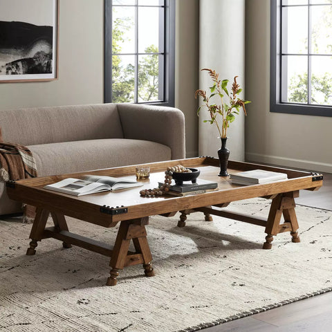 The Don't Try To Explain It Table - Distressed Brown
