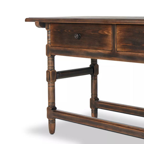Colonial Table - Aged Brown