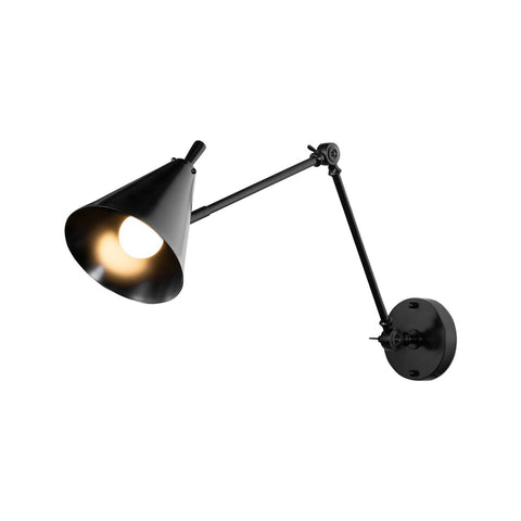 Watkins Sconce - Jet Black