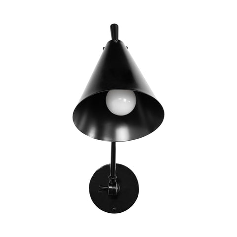 Watkins Sconce - Jet Black