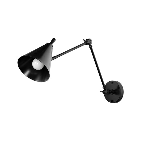 Watkins Sconce - Jet Black