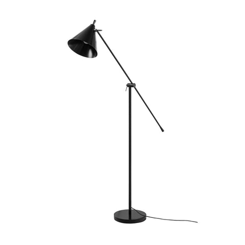 Watkins Floor Lamp - Jet Black