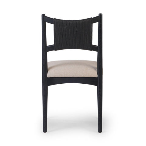 Haddon Dining Chair - Black Rush
