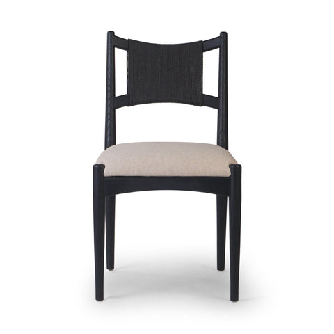 Haddon Dining Chair - Black Rush