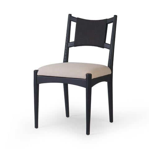 Haddon Dining Chair - Black Rush