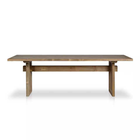 Brandy Outdoor Dining Table - 92" - Reclaimed Natural