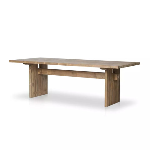 Brandy Outdoor Dining Table - 92" - Reclaimed Natural