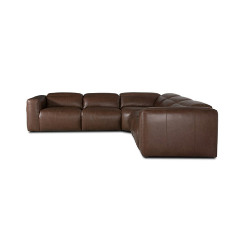 Radley Power Recliner 5Pc Sectional - Sonoma Coco