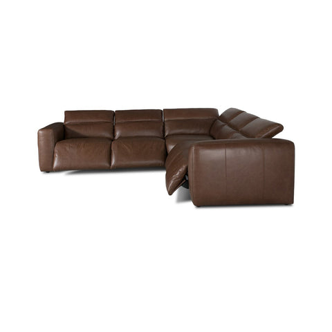 Radley Power Recliner 5Pc Sectional - Sonoma Coco