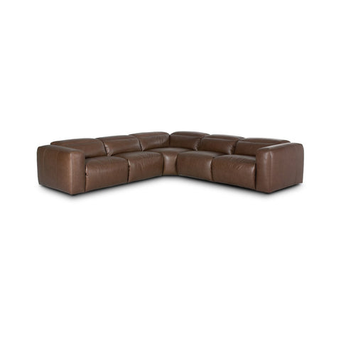 Radley Power Recliner 5Pc Sectional - Sonoma Coco