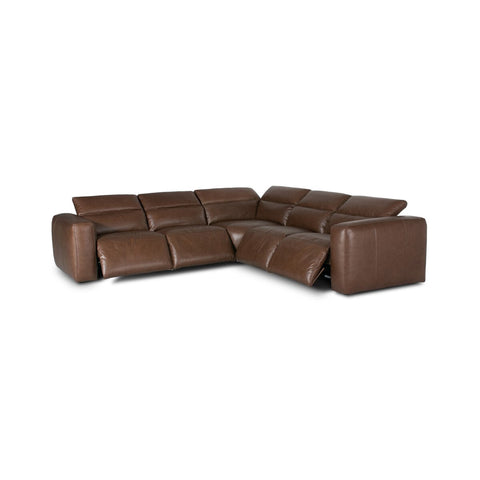 Radley Power Recliner 5Pc Sectional - Sonoma Coco