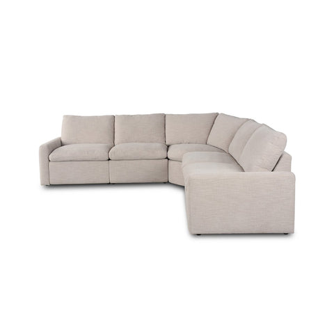 Tillery Power Recliner 5Pc Sectional - Laken Stone