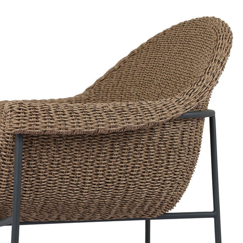 Suerte Outdoor Chair - Faux Dark Hyacinth