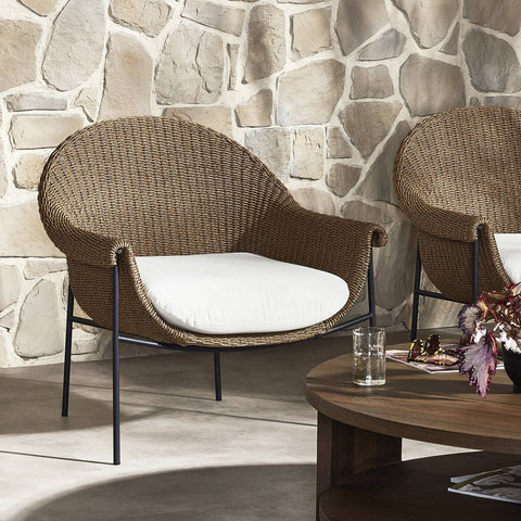 Suerte Outdoor Chair - Faux Dark Hyacinth