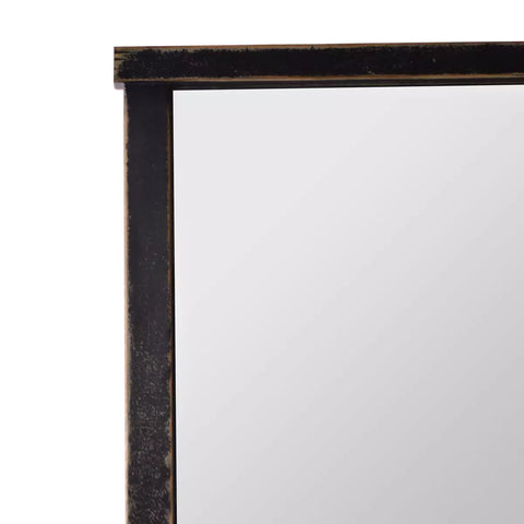 Hitchens Floor Mirror - Worn Black