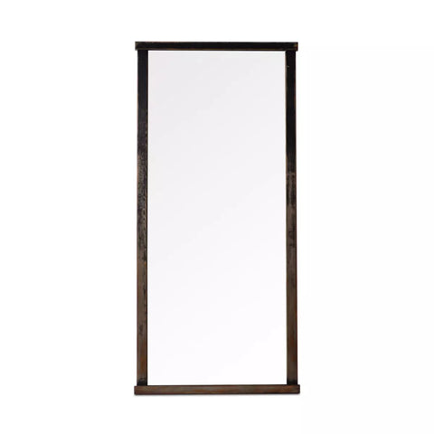 Hitchens Floor Mirror - Worn Black