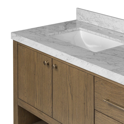 Anthem Double Vanity - Washed Natural Veneer