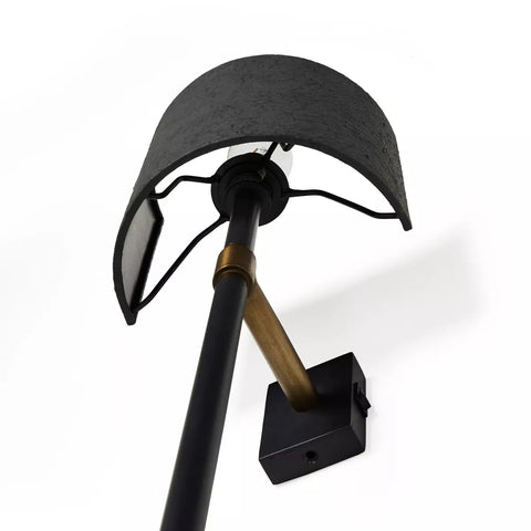 Maurice Sconce - Antique Brass Iron