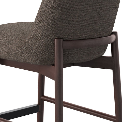 Sora Armless Bar Stool - Gibson Mink