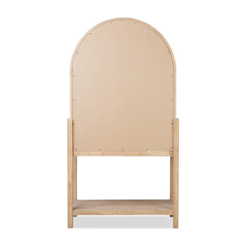 Dulane Bar Cabinet - Light Natural Parawood Veneer