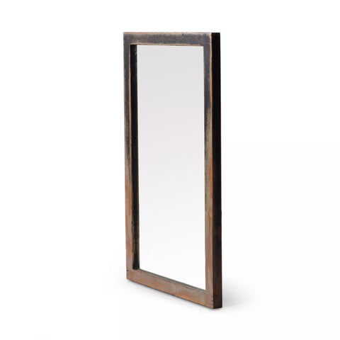 Hitchens Wall Mirror - Worn Black