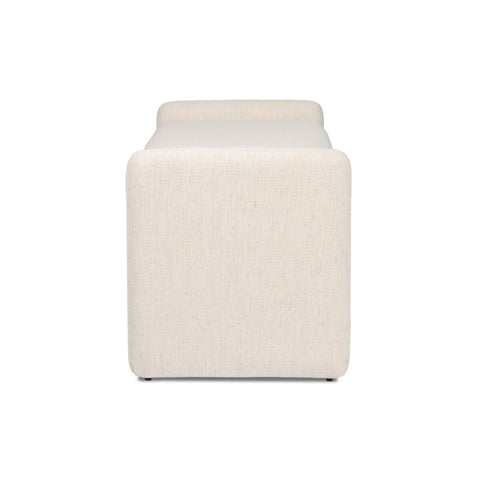 Serena Accent Bench - Crypton Nomad Snow
