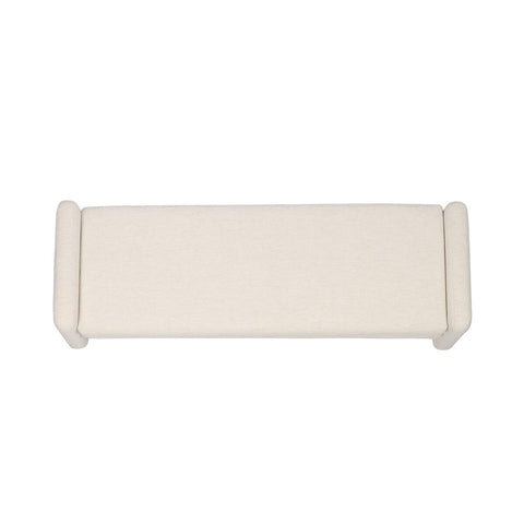Serena Accent Bench - Crypton Nomad Snow