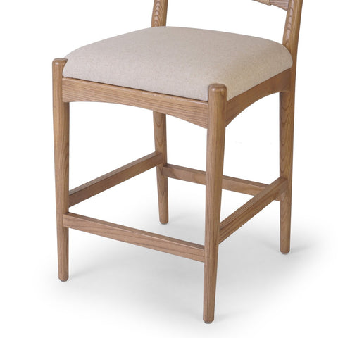 Haddon Counter Stool - Natural Nettlewood