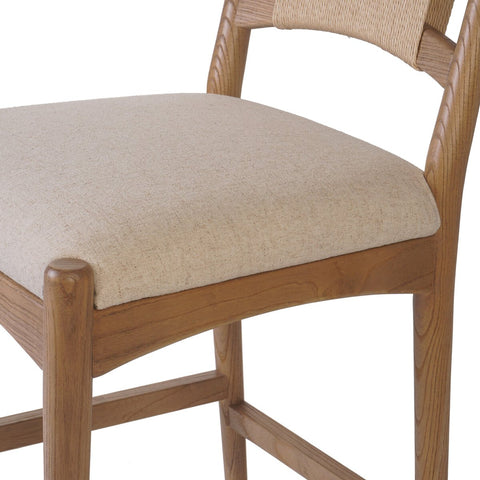 Haddon Counter Stool - Natural Nettlewood