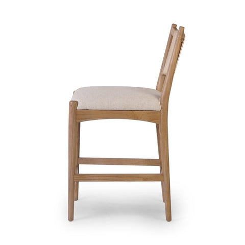 Haddon Counter Stool - Natural Nettlewood