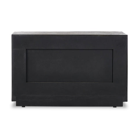 Abaso Nightstand - Black MDF