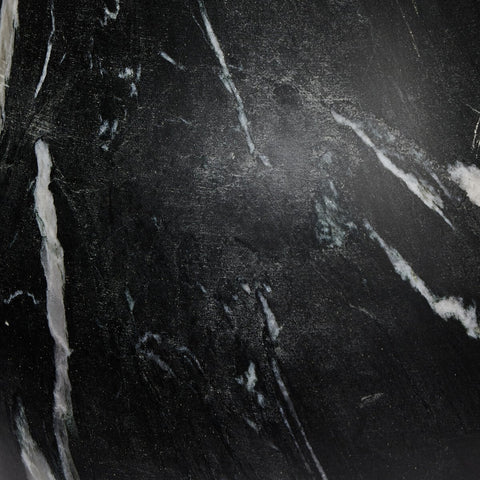 Sona Vase - Black Marble