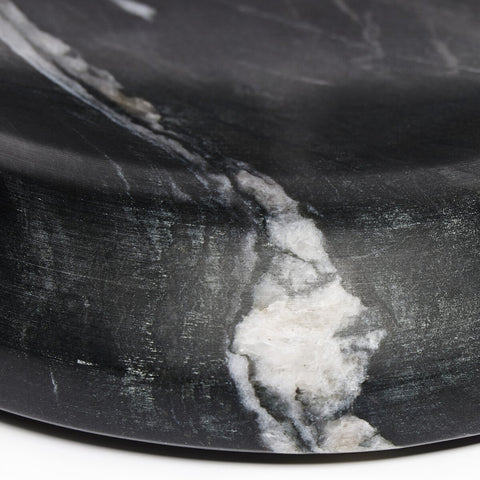 Arman Mortar and Pestle - Polished Black Marble