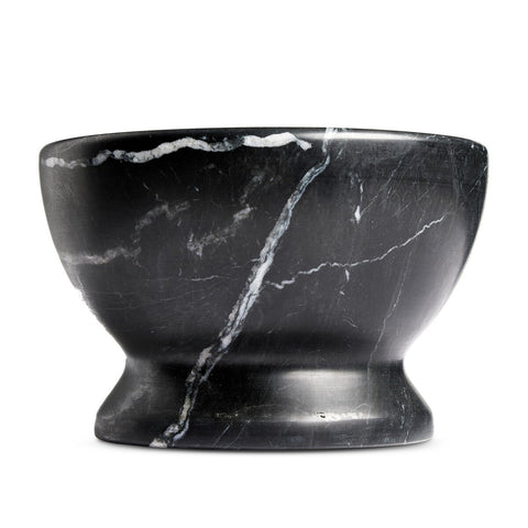 Arman Mortar and Pestle - Polished Black Marble