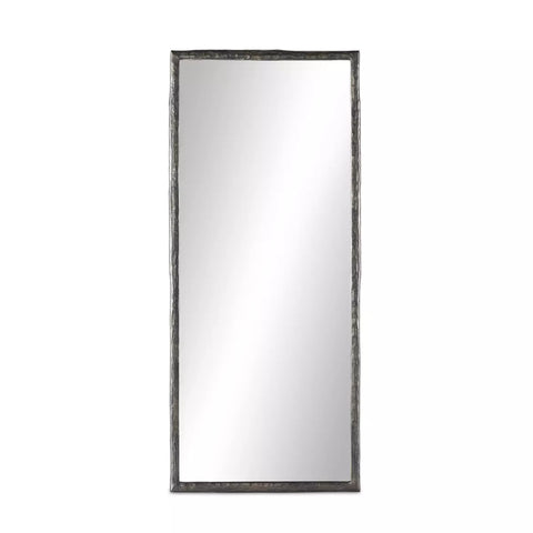 Langford Floor Mirror - Smoked Nickel