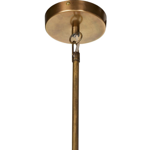 Jasmine Chandelier - Aged Brass