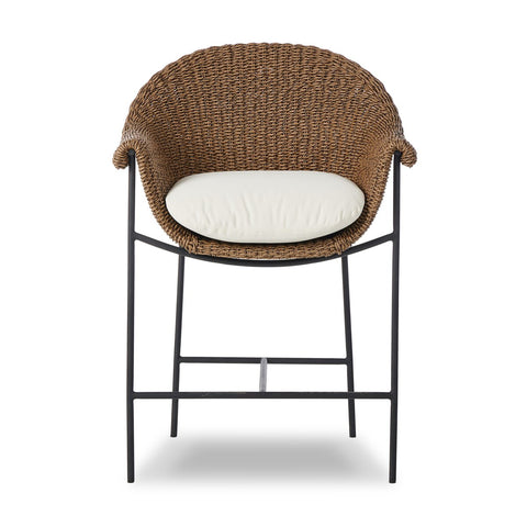 Suerte Outdoor Counter Stool - Arashi Salt