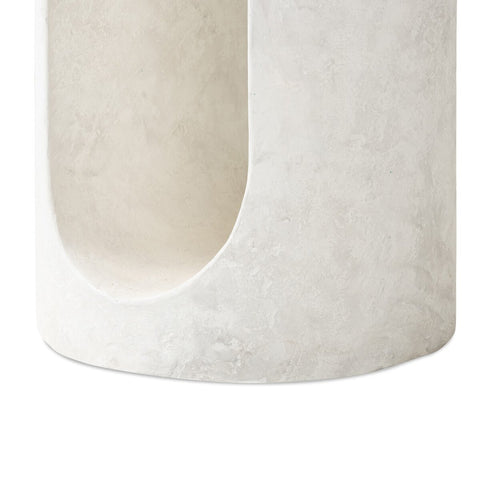 Samson End Table - Textured Lunar Concrete