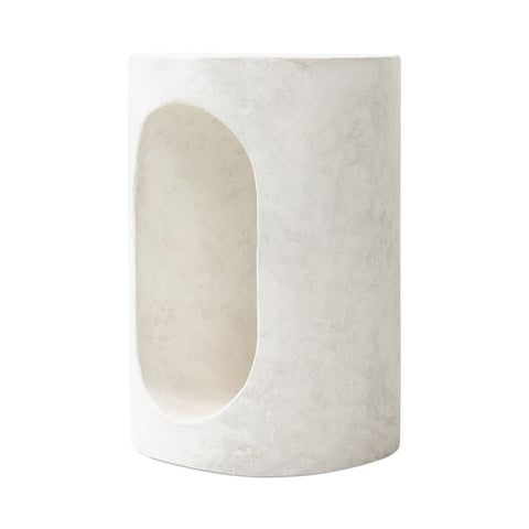 Samson End Table - Textured Lunar Concrete
