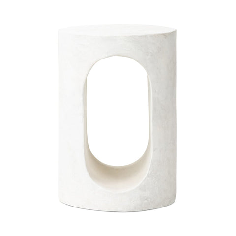 Samson End Table - Textured Lunar Concrete