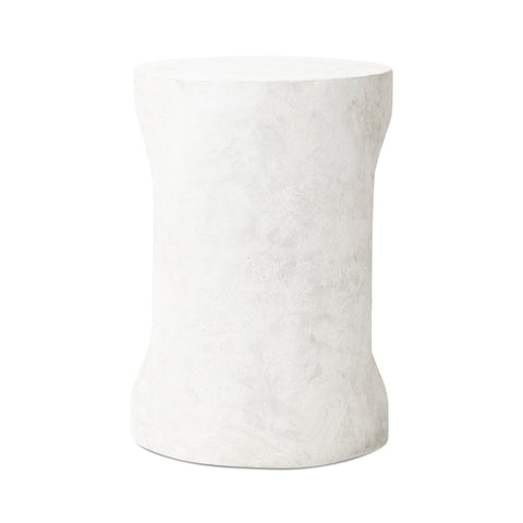 Samson End Table - Textured Lunar Concrete