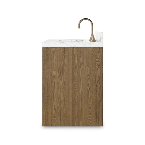 Anthem Single Vanity - Washed Natural Veneer