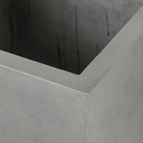 Kiro Large Planter - Natural Grey Concrete