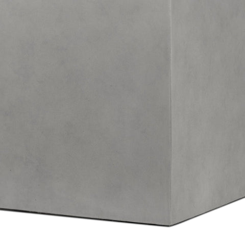 Kiro Large Planter - Natural Grey Concrete
