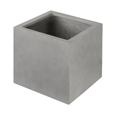 Kiro Medium Planter - Natural Grey Concrete