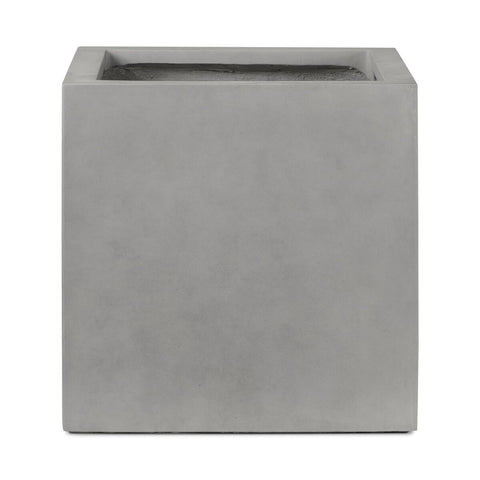 Kiro Medium Planter - Natural Grey Concrete