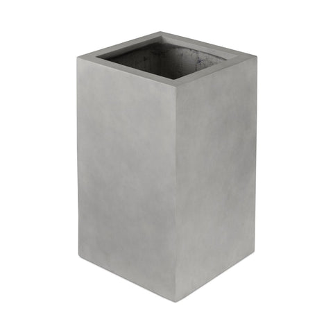 Kiro Tall Planter - Natural Grey Concrete