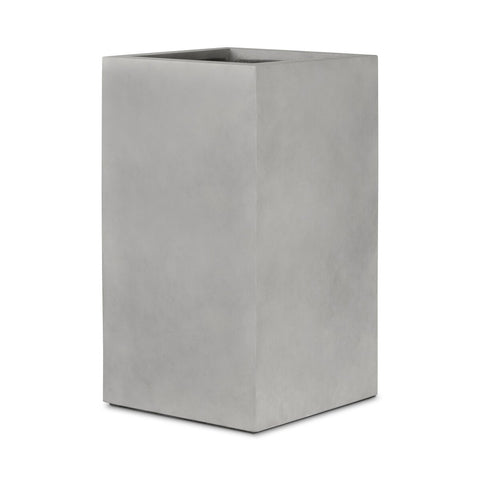 Kiro Tall Planter - Natural Grey Concrete