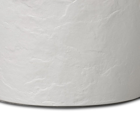 Suvi Large Planter - Textured White Concrete