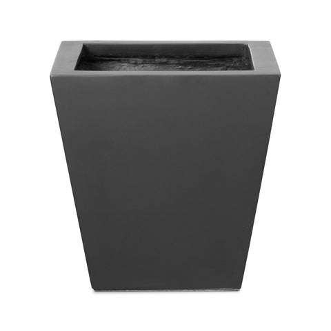 Koto Large Planter - Black Concrete